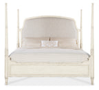 Americana King Upholstered Poster Bed