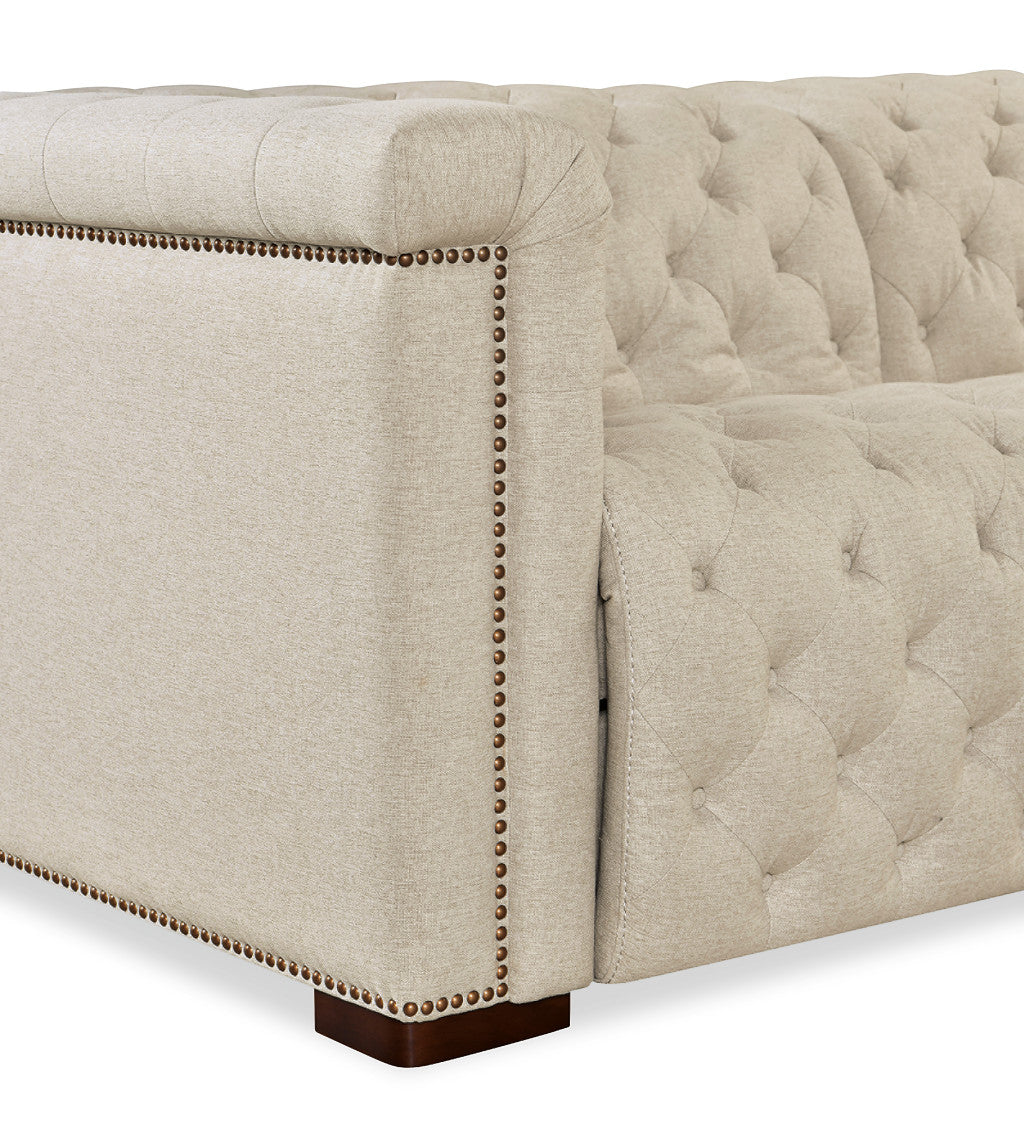 Savion Deux 5 Seat Sectional with Four Power Recliners and Six Power Headrests