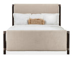 Retreat King Upholstered Panel Bed