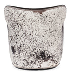 Kato Leather Swivel Chair with Salt Pepper HOH