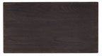 Driftwood Three-Drawer Nightstand