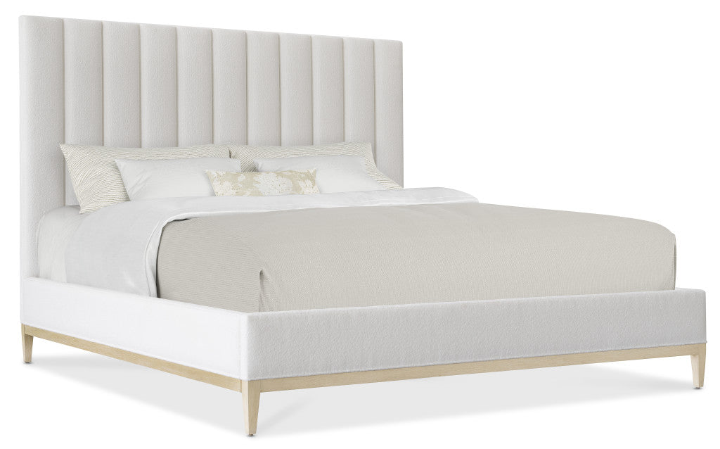 Cascade King Upholstered Bed