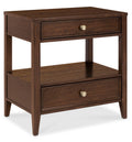 Archives Two-Drawer Nightstand