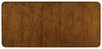 Tynecastle Rectangle Leg Dining Table with Two 18'' Leaves