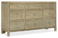 Surfrider Nine-Drawer Dresser