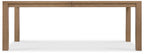 Sonnet Rectangle Dining Table with One 18-inch Leaf