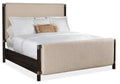 Retreat King Upholstered Panel Bed