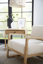 Retreat Pole Rattan End Table