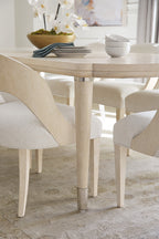 Nouveau Chic Rectangle Dining Table with 1-22in Leaf