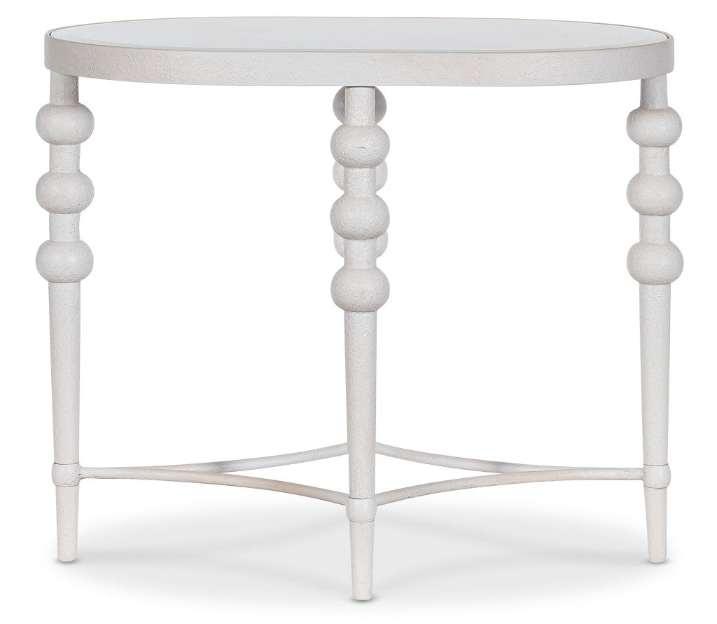Melange On the Bright Side Oval End Table