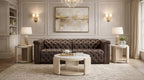 Savion Deux Sofa with Power Recliners and Power Headrests
