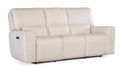 Miles Zero Gravity Power Reclining Sofa with premium leather upholstery from Knight Furn
