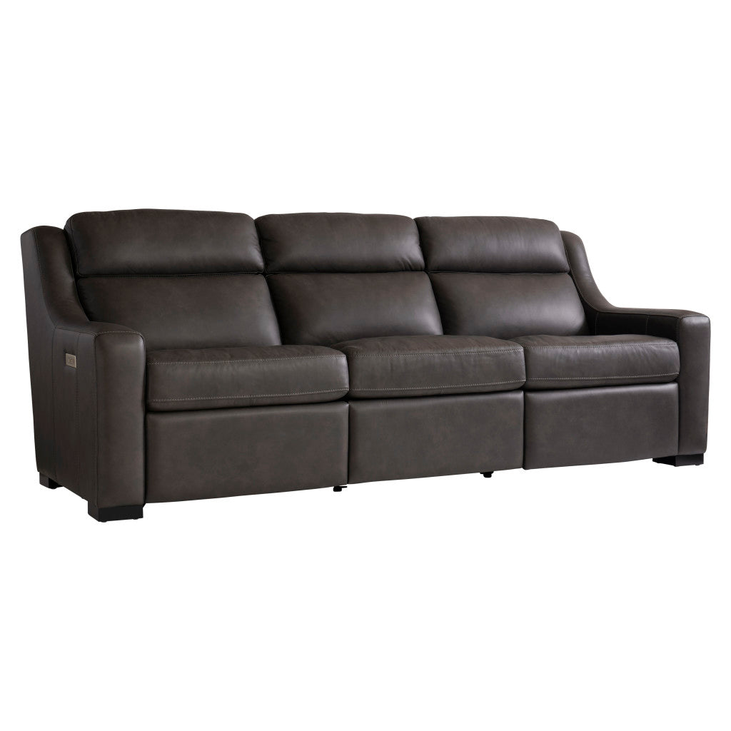 Germain Leather Power Motion Sofa