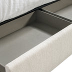 Avery Fabric Storage Panel Bed