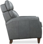 Side view of Okana Power Headrest Recliner showing reclining function and clean-lined silhouette