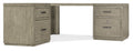 Linville Falls Corner Desk with Two Files