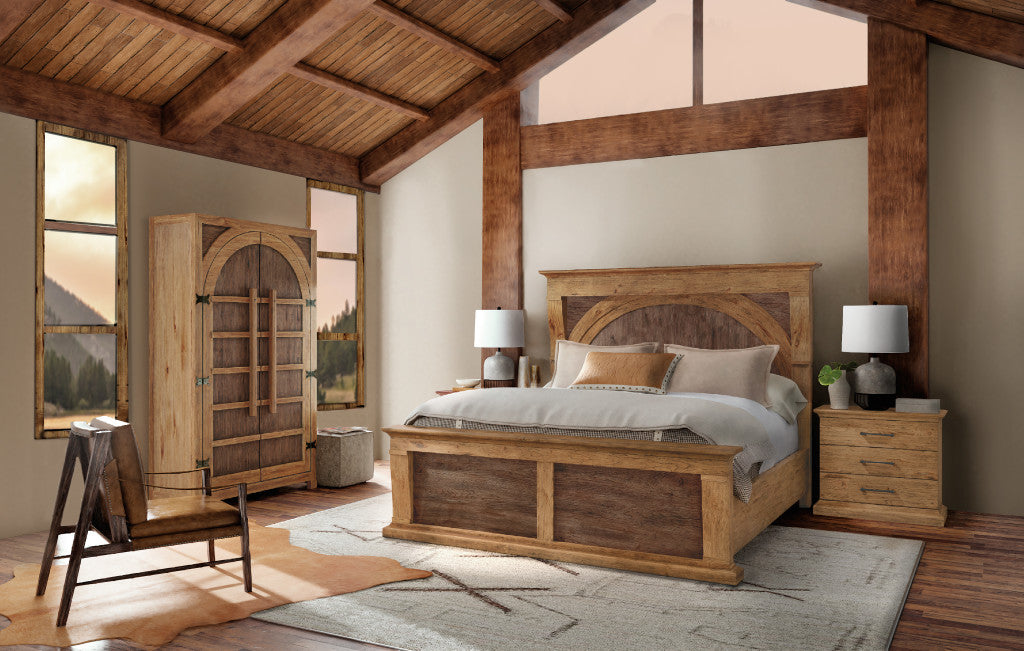 Big Sky Cal King Corbel Bed