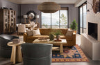 Driftwood Round End Table