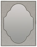 Boheme Nourmand Linen Wrapped Mirror