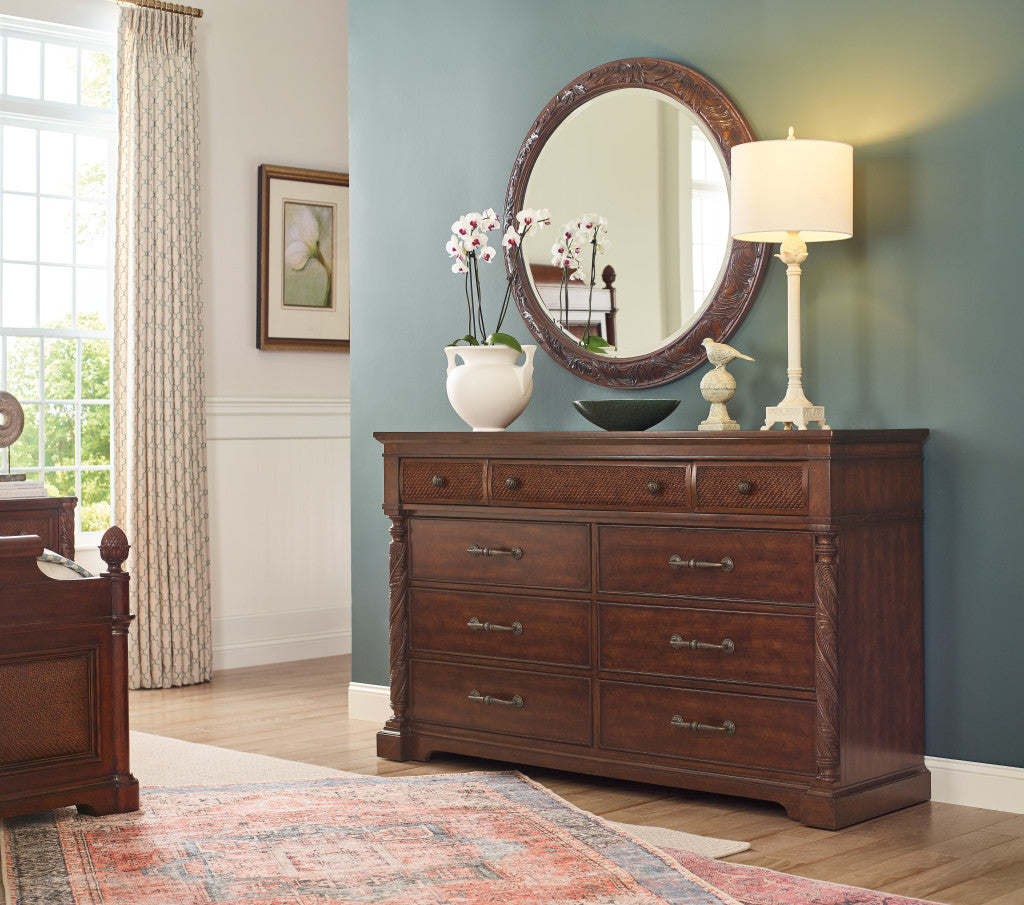 Charleston Round Mirror
