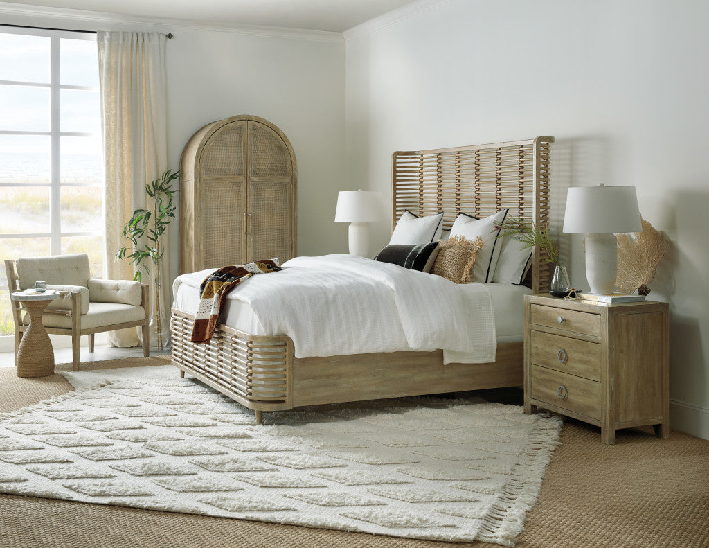 Surfrider Three-Drawer Nightstand