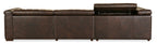 Savion Deux 5 Seat Sectional with Four Power Recliners and Six Power Headrests
