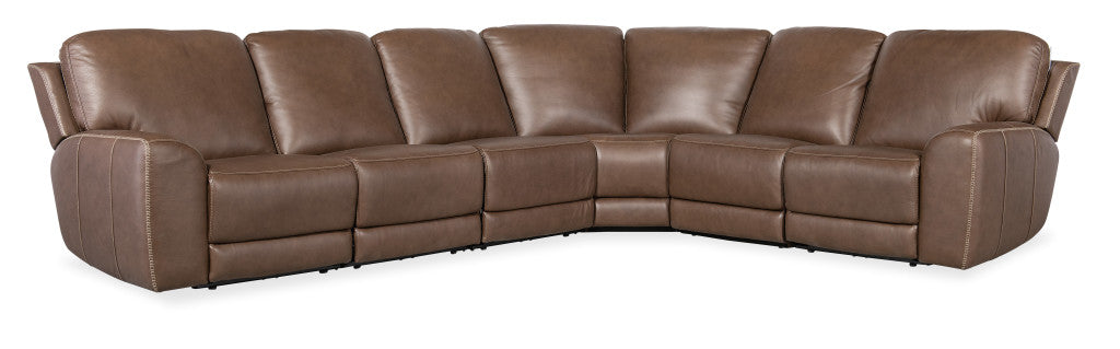 Knight Furn Torres 6 piece sectional with power recline and power headrests.