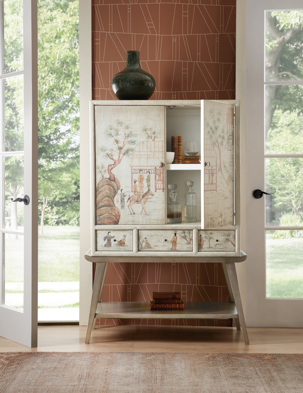 Melange Dynasty Accent Chest