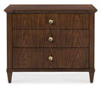 Archives Three-Drawer Nightstand