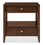Archives Two-Drawer Nightstand