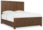 Driftwood California King Panel Bed