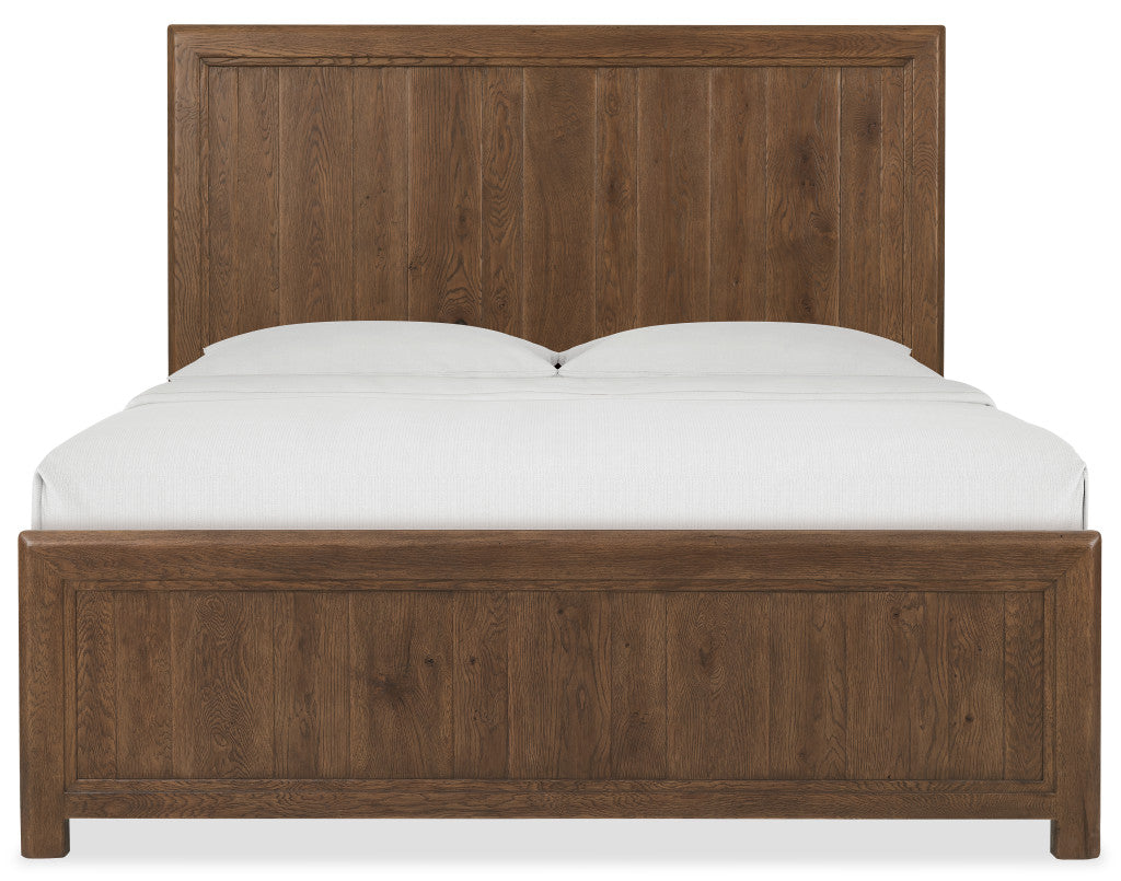 Driftwood Queen Panel Bed