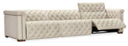 Savion Deux 3 Seat Sofa with Two Power Recliners and Three Power Headrests