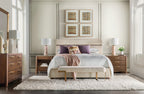 Eleana Upholstered California King Panel Bed