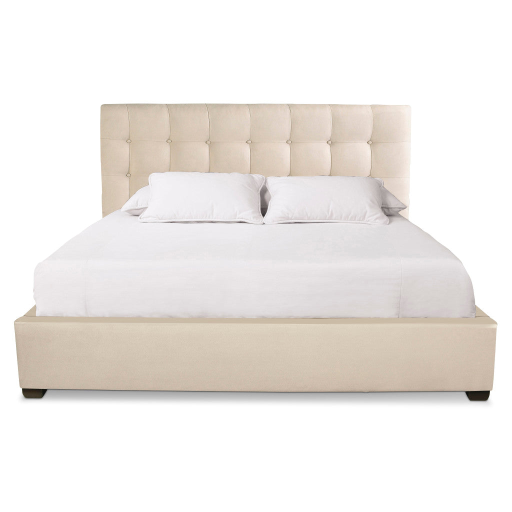 Avery Fabric Storage Panel Bed