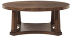 Archives Round Cocktail Table