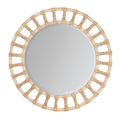 Retreat Pole Rattan Accent Mirror